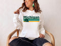 Michigan Hoodie Retro Camping Adult Unisex Michigan Sweatshirt Personalization Available Hoodie – Premium Graphic · Must-Have Style