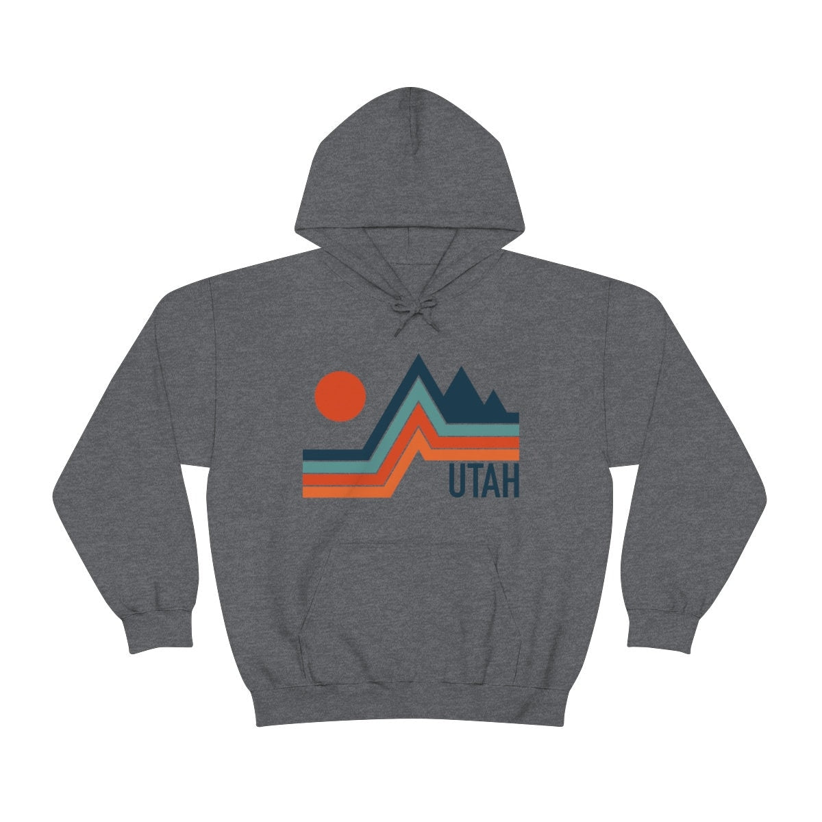 Utah Hoodie Retro Unisex Utah Hoodie Sweatshirt Personalization Available Hoodie – Easygoing Wear · Top Pick For Any Outfit
