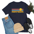 Puerto Vallarta Mexico TShirt Retro Sunrise Adult Unisex Puerto Vallarta T Shirt Personalization Available Graphic Tee – Aesthetic Look · Perfect For Daily Wear