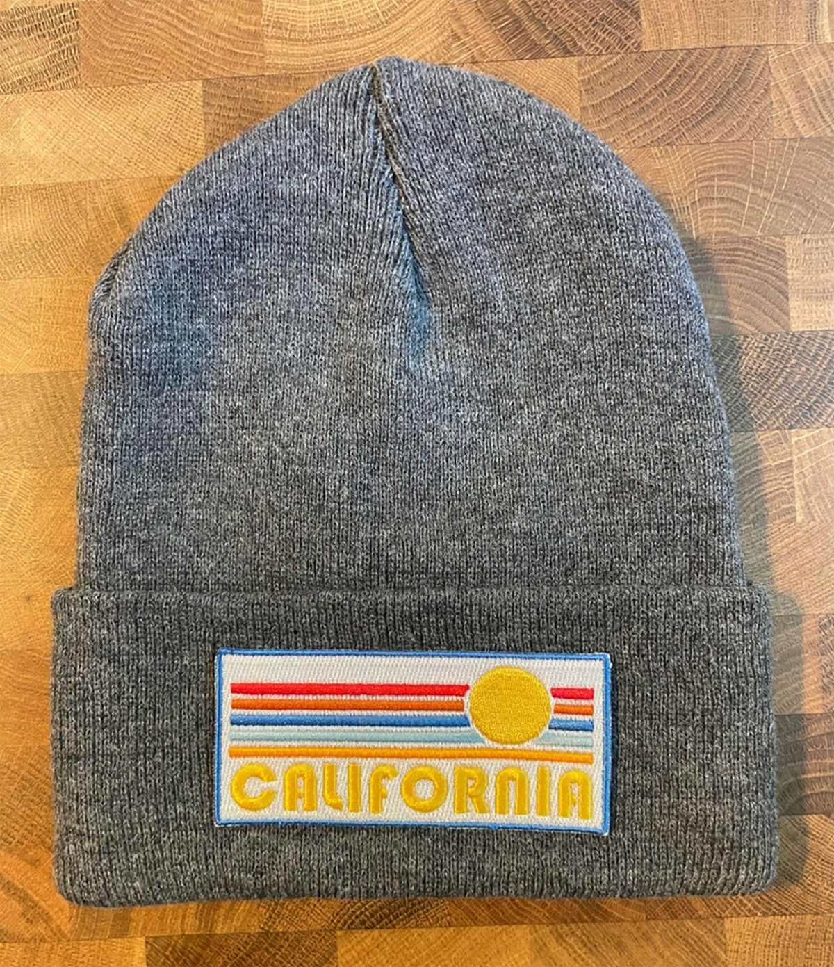 California Beanie Adult Retro Sun California Hat Personalization Available Graphic Tee – Everyday Comfort · Perfect For Daily Wear