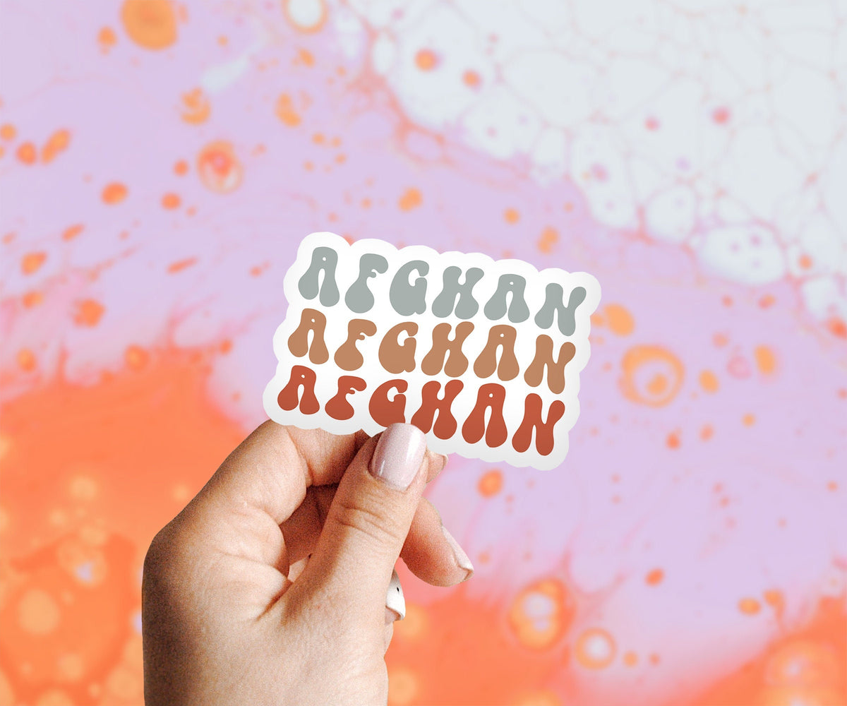 Afghan Afghanistan Pride Sticker Gifts Kiss Cut For Laptop Funny Vinyl Sticker Women Men Him Her Graphic Tee – Everyday Comfort · Must-Have Style