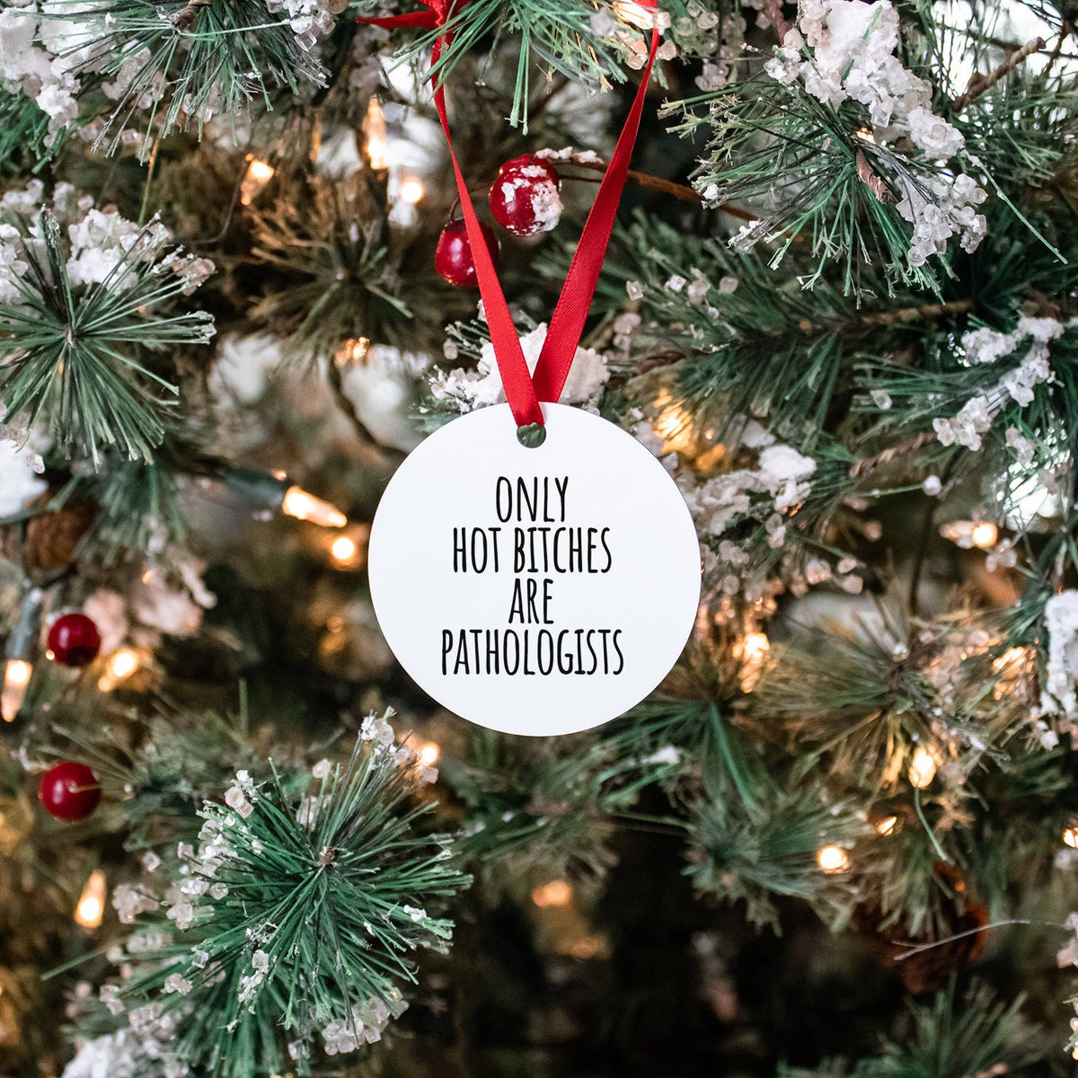 Pathology Pathologist Graduation Gifts Ornament Round Christmas Stocking Stuffer Graphic Tee – Everyday Comfort · Trending Graphic Apparel