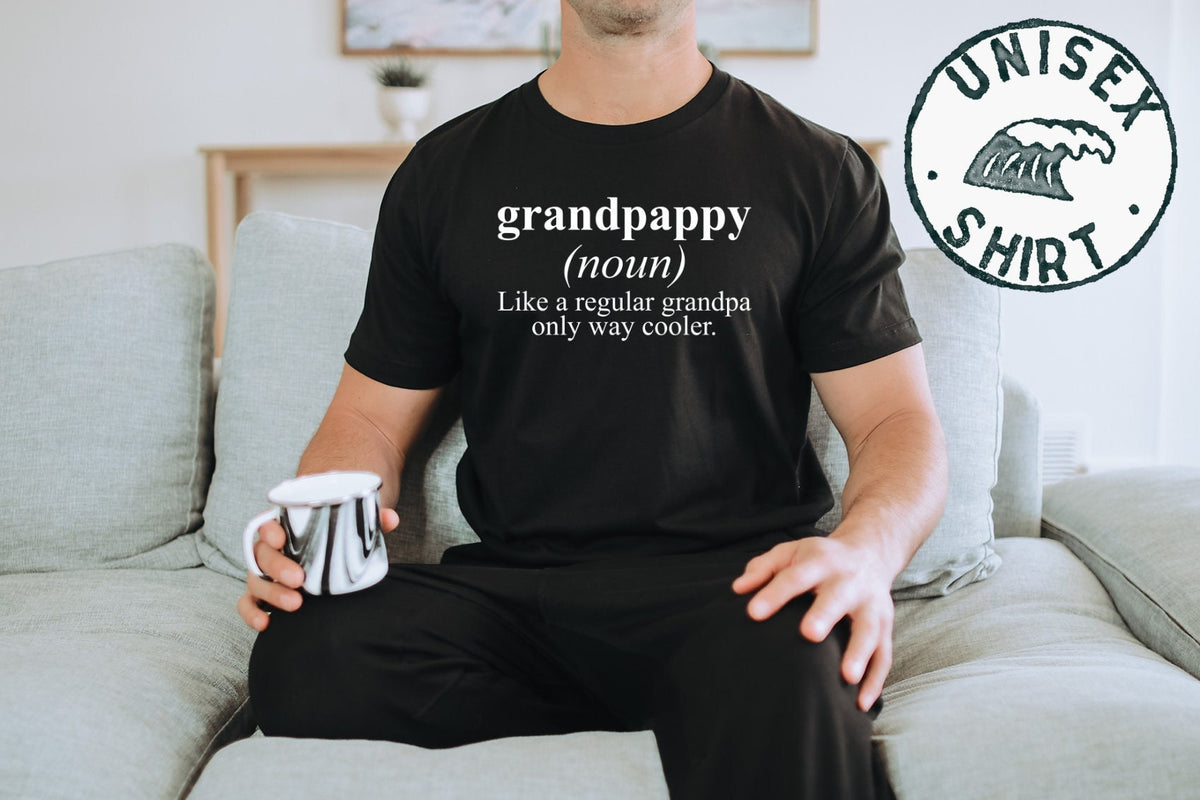 Grandpappy Grandpa Fathers Day Definition Shirt Gifts Funny Tee Tshirt Men Women Him Her Graphic Tee – Warm & Stylish · Top Pick For Any Outfit