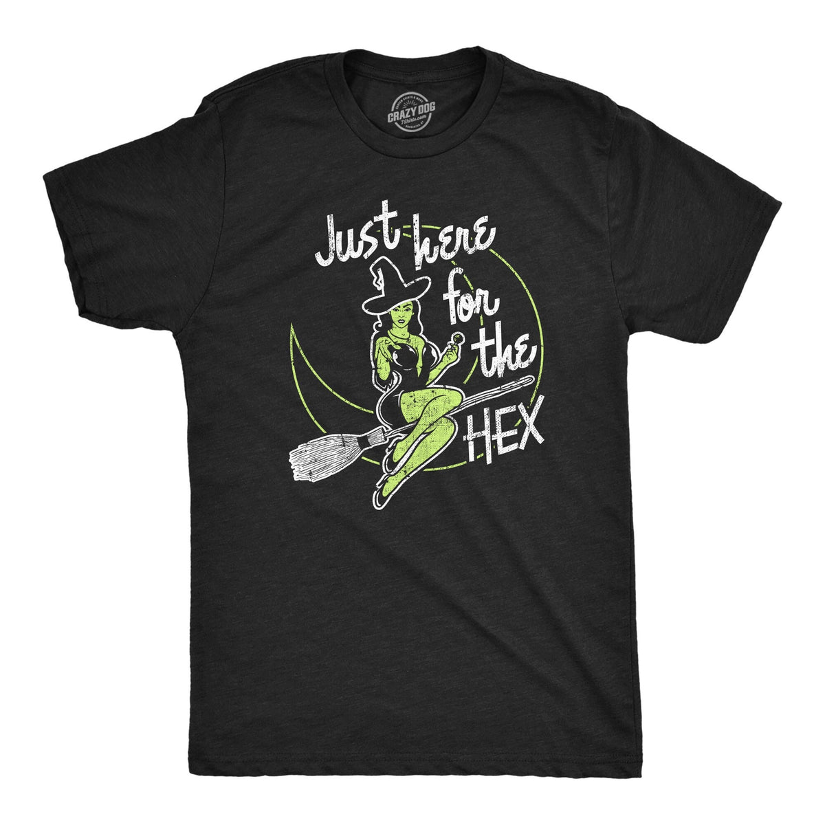 Just Here For the Hex Witch T shirt Halloween Shirt Mens Funny Halloween Shirt Halloween Costume Ideas Innuendo Graphic Tee – Premium Graphic · Perfect For Daily Wear