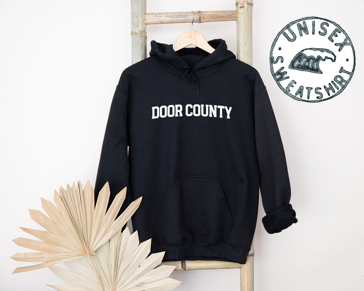 Door County WI Wisconsin Moving Away Hoodie Funny Hooded Sweatshirt Birthday Gifts for Men and Women Hoodie – Fan Favorite · Perfect For Daily Wear
