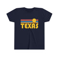Bella Canvas Texas Youth TShirt Retro Sun Texas Kid39s TShirt Personalization Available Graphic Tee – Cozy Vibes · Top Pick For Any Outfit