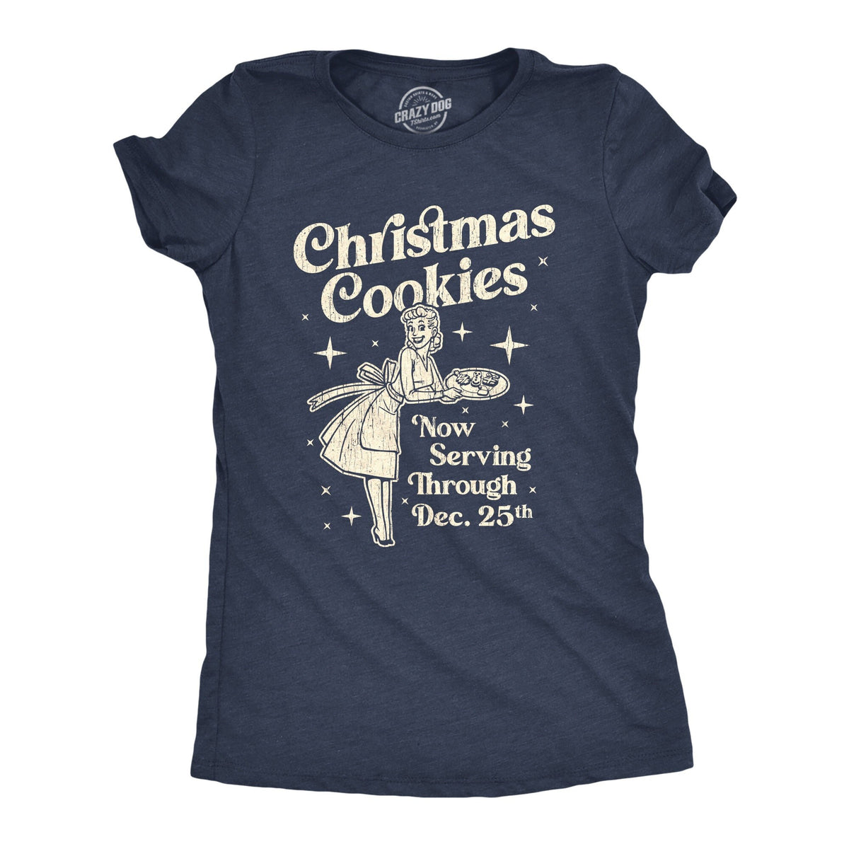 Funny Christmas Shirts Santa Shirt For Women Christmas Cookies Now Serving Until December 25th Cookies Shirt Baking Christmas Graphic Tee – Bold Style · Must-Have Style