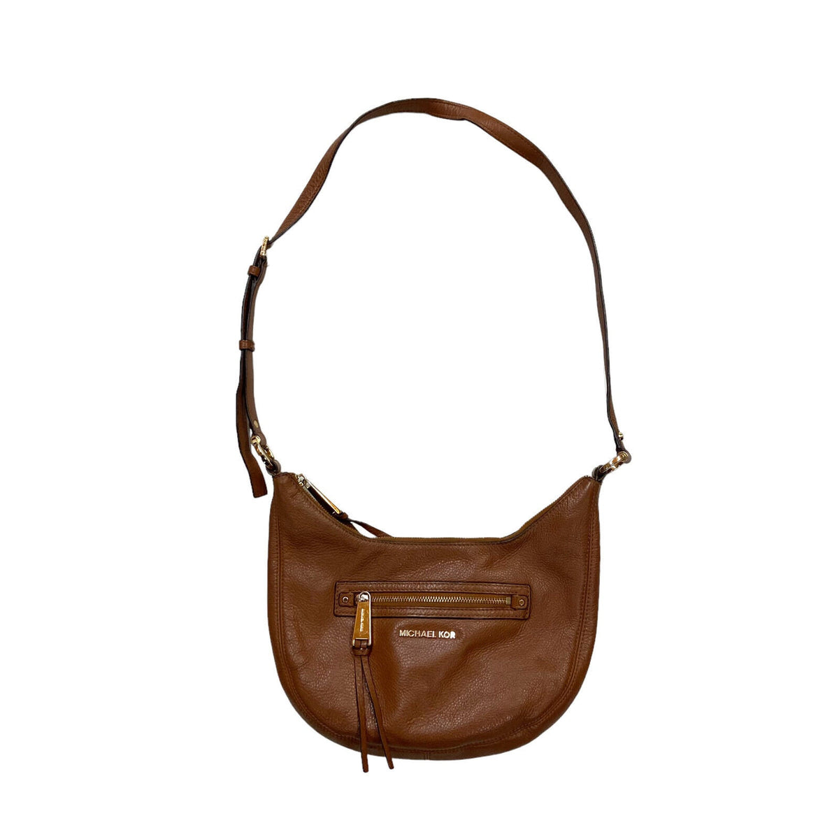 Michael Kors Rhea Zip Leather Messenger Bag Vintage Designer Handbag Brown VTG Tote Bag – Cozy Vibes · Trending Graphic Apparel