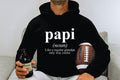 Papi Grandpa Fathers Day Definition Gifts Hoodie Funny Jumper Hooded Sweatshirt Him Her Unisex Sweater Shirt Hoodie – Premium Graphic · Must-Have Style