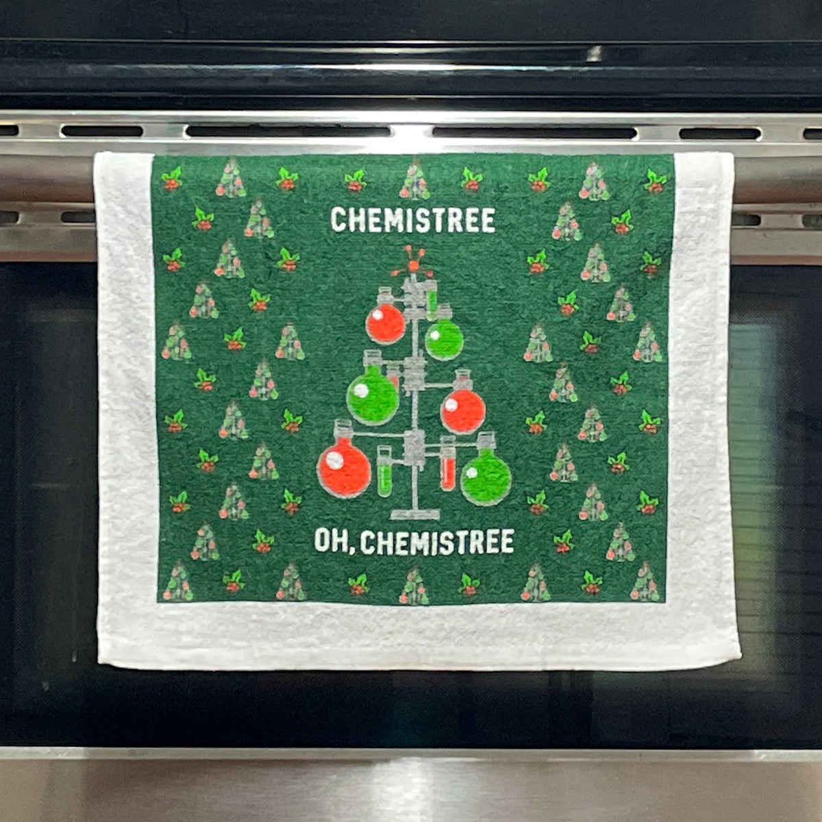 Chemistree Towel Tea Towels Teacher Gifts Housewarming Gift Christmas Gift Hostess Gift Funny Towels Christmas Towel Hand Towel Graphic Tee – Fan Favorite · High-Quality Print