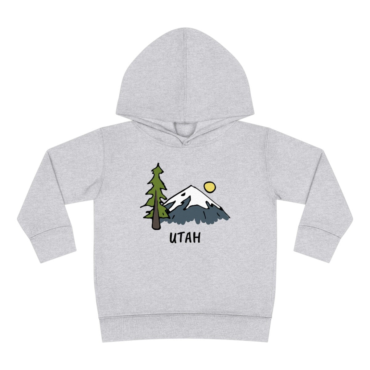 Utah Toddler Hoodie Unisex Mountain Utah Toddler Sweatshirt Personalization Available Hoodie – Premium Graphic · Perfect For Daily Wear