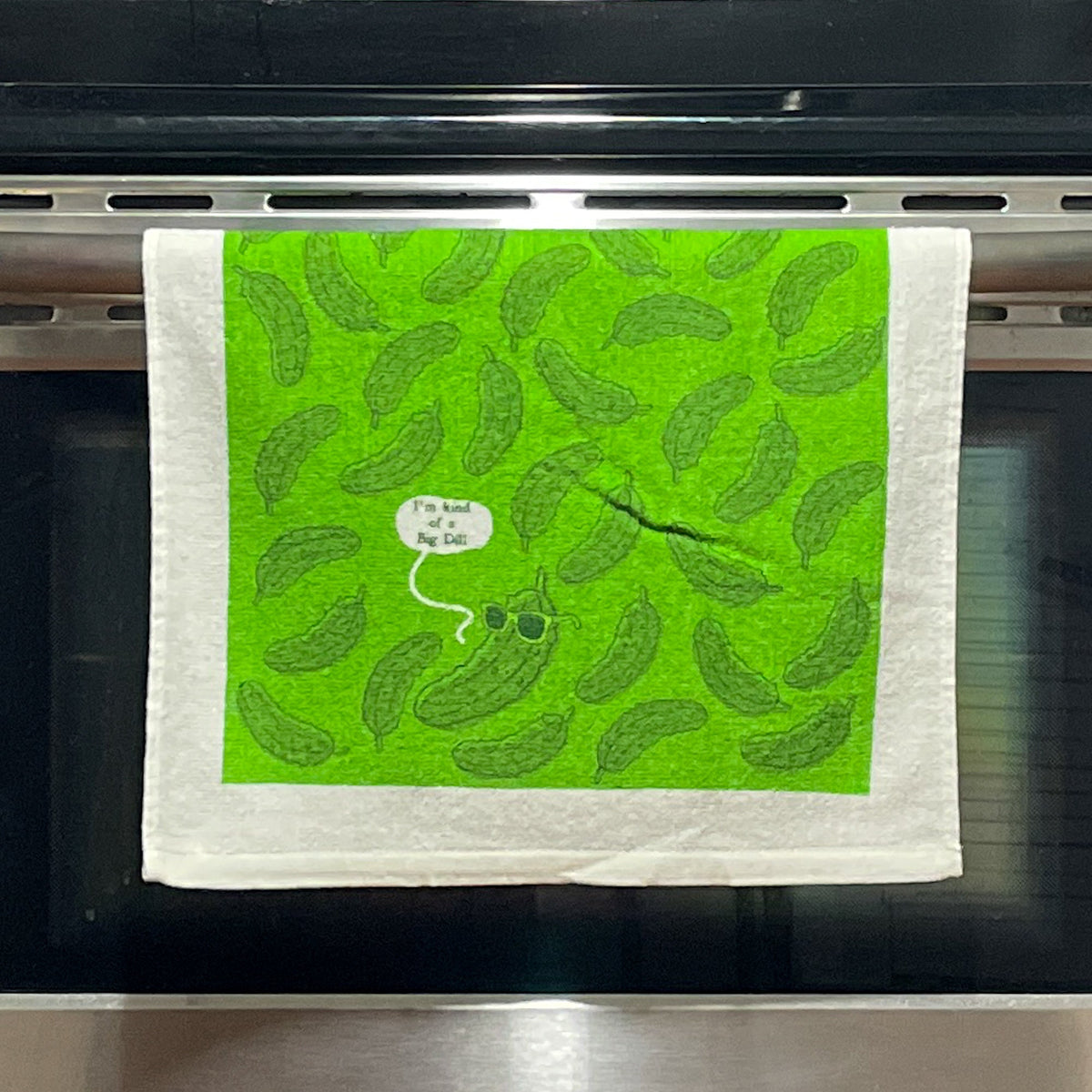 Kind Of A Big Dill Towel Floral Tea Towels Funny Hand Towels Housewarming Gift Christmas Gift Hostess Gift Funny Towels Dill Pickles Graphic Tee – Feel-Good Design · Top Pick For Any Outfit