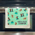 Hide And Seek Towel Big Foot Towels Adulting Sucks Housewarming Gift Christmas Gift Hostess Gift Funny Towels Sasquatch Towels Graphic Tee – Fan Favorite · Perfect For Daily Wear