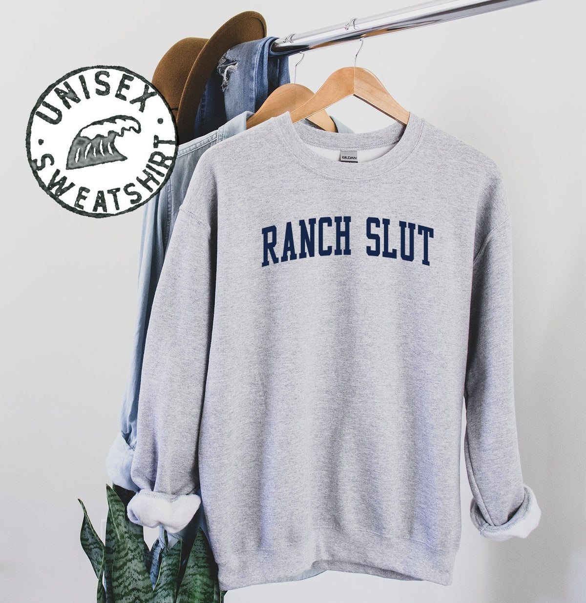 Ranch Slut Addict Lover Sweatshirt Gifts Funny Sweater Shirt Jumper Men Women Him Her Sweatshirt – Feel-Good Design · Great Gift For Fans