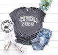 25th Anniversary 25 Years Wedding Married Shirt Gifts Funny Tee Tshirt Men Women Him Her Graphic Tee – Everyday Comfort · Trending Graphic Apparel