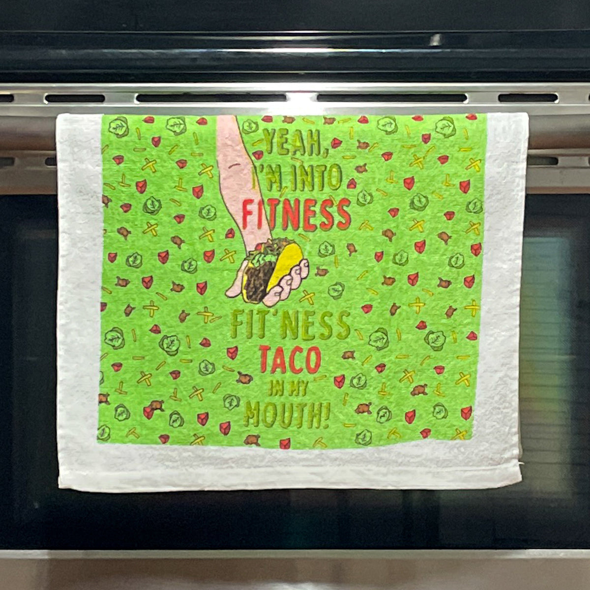 Fitness Taco Towel Tacol Tea Towels Funny Hand Towels Housewarming Gift Christmas Gift Hostess Gift Funny Towels Foodie Graphic Tee – Easygoing Wear · Great Gift For Fans