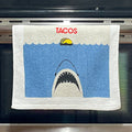 Taco Shark Towel Tacol Tea Towels Funny Hand Towels Housewarming Gift Christmas Gift Hostess Gift Funny Towels Foodie Sharks Graphic Tee – Feel-Good Design · Perfect For Daily Wear