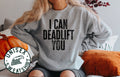 Deadlift Weightlifting Lifting Weights Workout Sweatshirt Funny Sweater Shirt Birthday Gifts for Men and Women Sweatshirt – Soft Feel · Perfect For Daily Wear