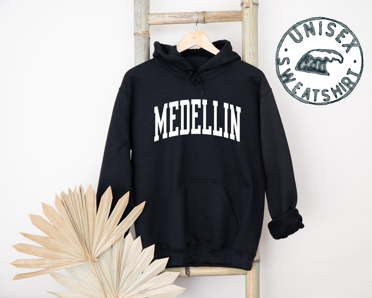 Medellin Colombia Pride Colombian Mom Day Gifts Hoodie Funny Jumper Hooded Sweatshirt Him Her Unisex Sweater Shirt Hoodie – Warm & Stylish · Trending Graphic Apparel