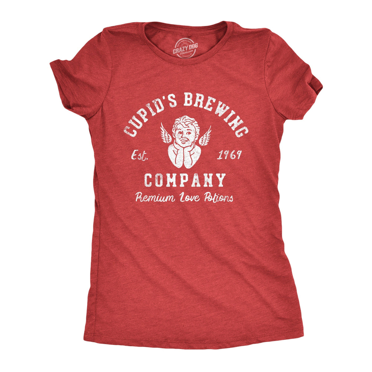 Cupid39s Brewing Company Funny Womens Valentines Day TshirtsFunny Shirts Single On Valentines VDay Shirts Dating Myself Galentines Day Graphic Tee – Aesthetic Look · Top Pick For Any Outfit
