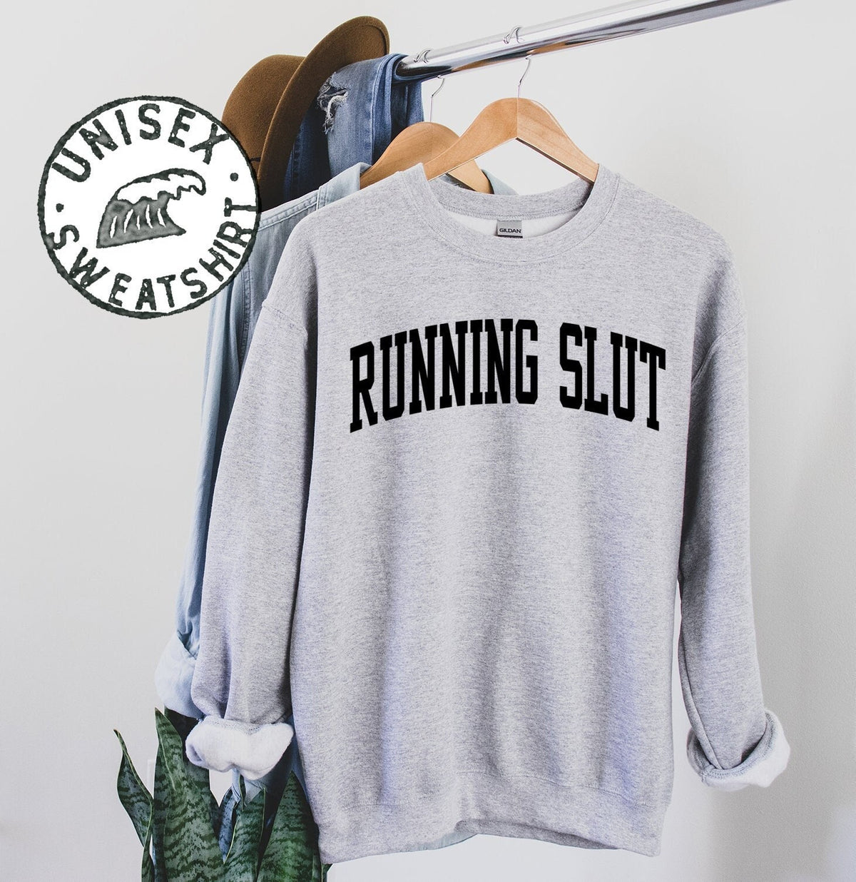 Running Slut Runner Sweatshirt Gifts Funny Sweater Shirt Jumper Men Women Him Her Sweatshirt – Aesthetic Look · Top Pick For Any Outfit