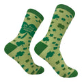 Oh For Lucks Sake Shamrock Socks Clover Socks St Patricks Day Socks Funny Womens Ireland Socks Funky Socks Irish Girls Shamrock Socks Graphic Tee – Soft Feel · Trending Graphic Apparel