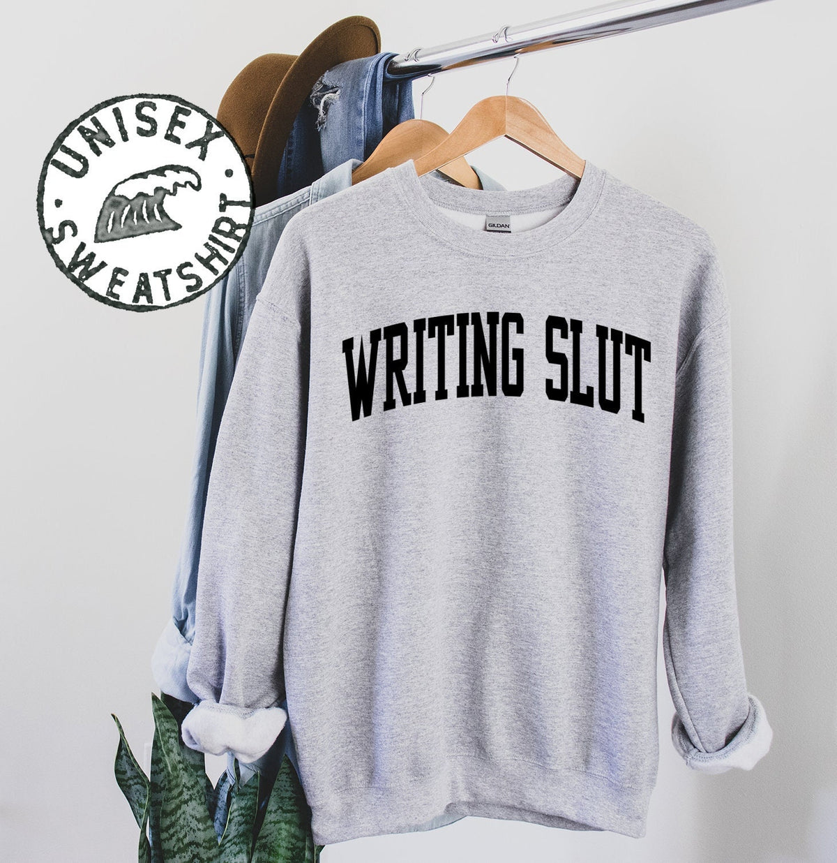 Writing Slut Writer Journalist Sweatshirt Gifts Funny Sweater Shirt Jumper Men Women Him Her Sweatshirt – Easygoing Wear · Perfect For Daily Wear