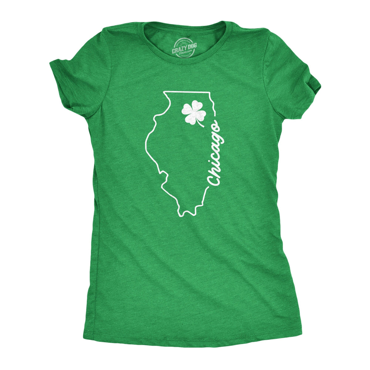 Chicago Illinois St Patrick39s Day Parade St Patrick Day Shirt Luck Of The Irish Green Clover Shirt Woman Funny Shirts Women Graphic Tee – Fan Favorite · Great Gift For Fans