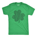 Distressed Clover Four Leaf Clover Shirt Lucky Irish Shirt Ireland Drinking T Shirt Ireland Top Men Offensive Shamrock Shirts Graphic Tee – Soft Feel · Must-Have Style