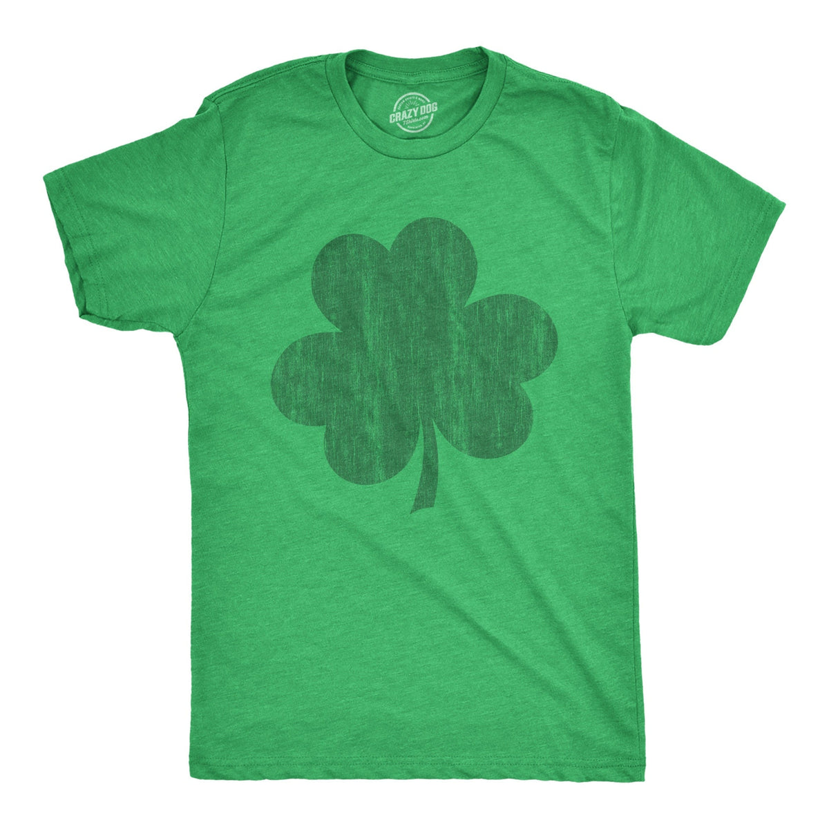 Distressed Clover Four Leaf Clover Shirt Lucky Irish Shirt Ireland Drinking T Shirt Ireland Top Men Offensive Shamrock Shirts Graphic Tee – Soft Feel · Must-Have Style