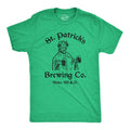 St Patrick39s Brewing Co Shirt St Patricks Day Shirt Lucky Green Irish shirt Pun Shirt Funny Shirts Drinking Shirt Brewery Shirts Graphic Tee – Warm & Stylish · High-Quality Print