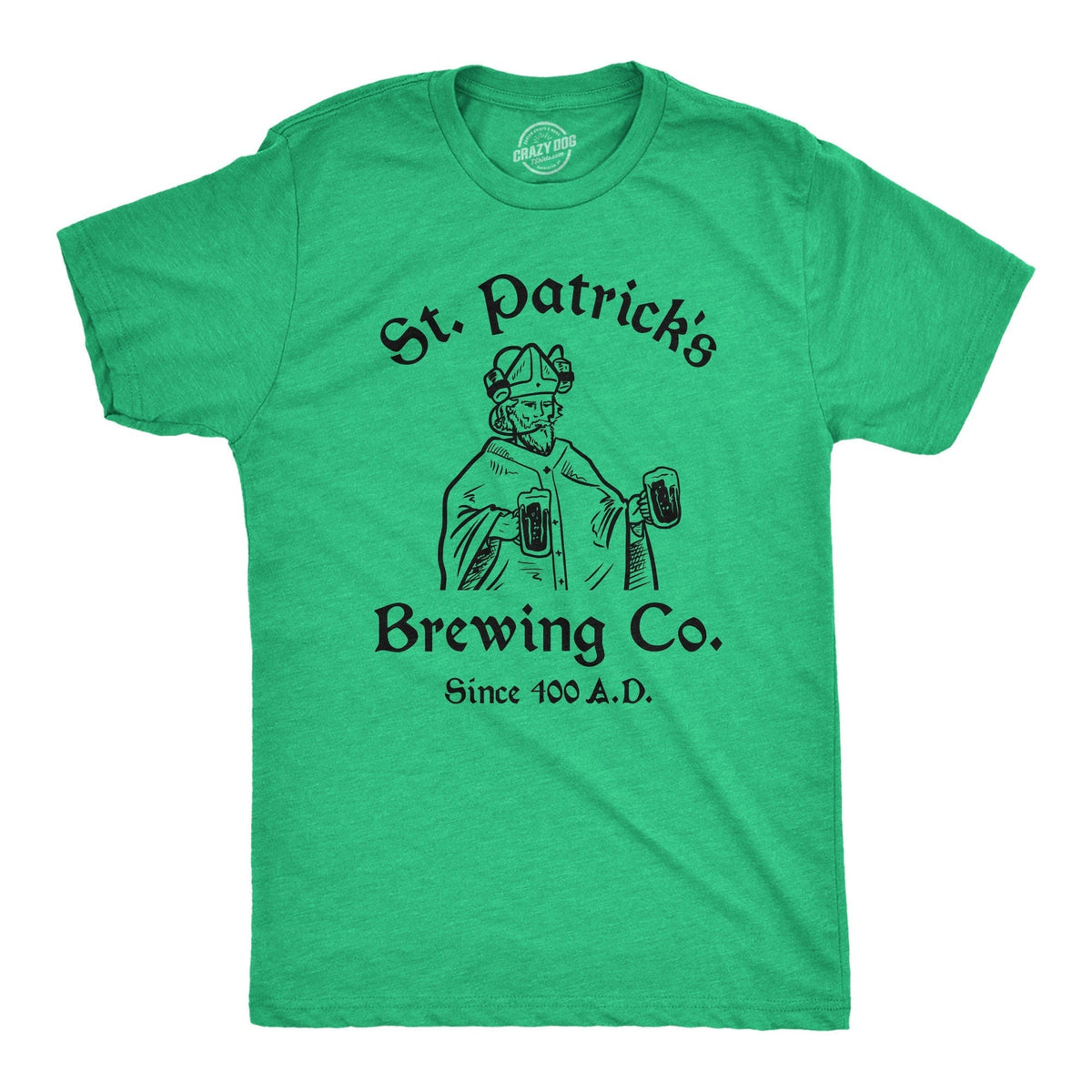 St Patrick39s Brewing Co Shirt St Patricks Day Shirt Lucky Green Irish shirt Pun Shirt Funny Shirts Drinking Shirt Brewery Shirts Graphic Tee – Warm & Stylish · High-Quality Print