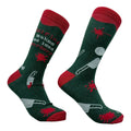 Golfing Makes Me Less Murdery Golf Course Mens Socks Funny Dad Socks Golf Socks Golfing Gifts Guys Gifts Under 20 Mens Socks Graphic Tee – Soft Feel · Perfect For Daily Wear