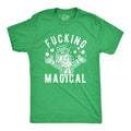 Fucking Magical St Patricks Mens Shirt Shamrock Shirt Four Leaf Clover Shirt Funny Shirts Drinking Shirt Offensive Shirts Graphic Tee – Fan Favorite · Top Pick For Any Outfit