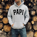 Papi Fathers Day Grandpa Dad Gifts Hoodie Funny Jumper Hooded Sweatshirt Him Her Unisex Sweater Shirt Hoodie – Everyday Comfort · High-Quality Print