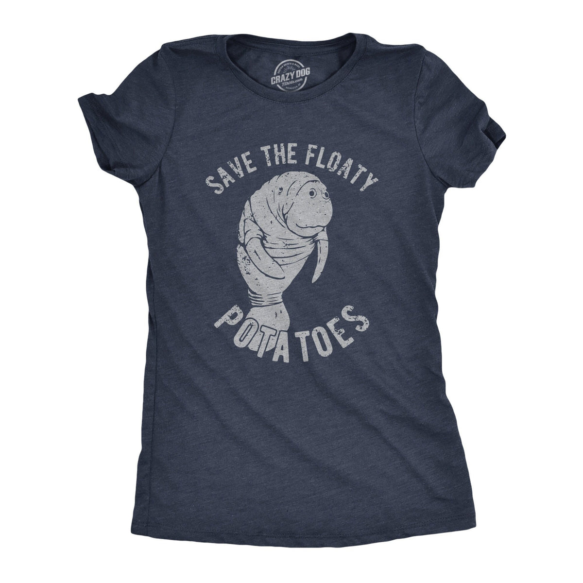 Save The Floaty Potatoes Save The Manatees Environment Activist Shirts Earth Shirts Earth Day Climate Change Shirts Earth Lover Graphic Tee – Premium Graphic · Must-Have Style