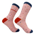 Womens Mommy Socks Cool Womens Socks Funny Socks Women Floral Socks Gifts For Mom Cute Socks For Mom Mother39s Day Gift Graphic Tee – Aesthetic Look · Perfect For Daily Wear
