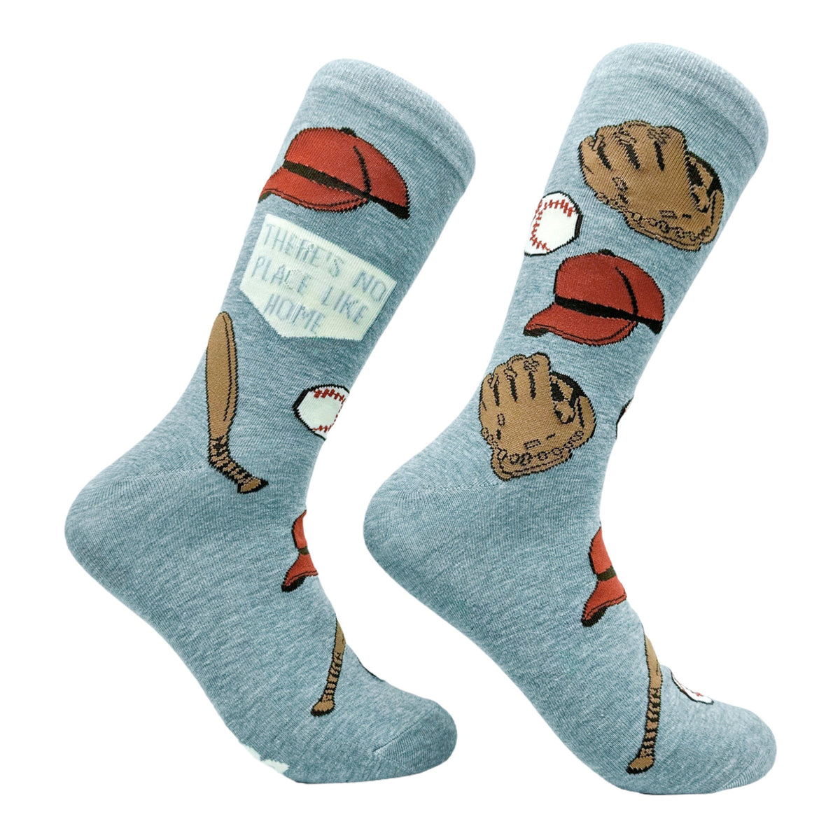 There39s No Place Like Home Baseball Socks Fantasy Baseball SocksFunny Dad Socks Guys Gifts Under 20 Baseball Lover Gifts Homerun Socks Graphic Tee – Aesthetic Look · Top Pick For Any Outfit