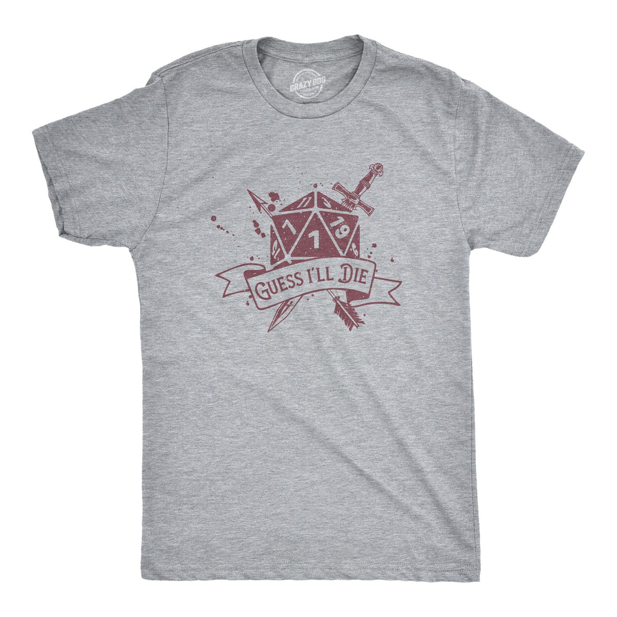 Guess I39ll Die D20 DD Board Game Lover Shirt Retro Gaming Shirt Mens Funny Gamer shirt Nerdy Shirts Funny Gifts For Him Competitive Graphic Tee – Premium Graphic · Top Pick For Any Outfit