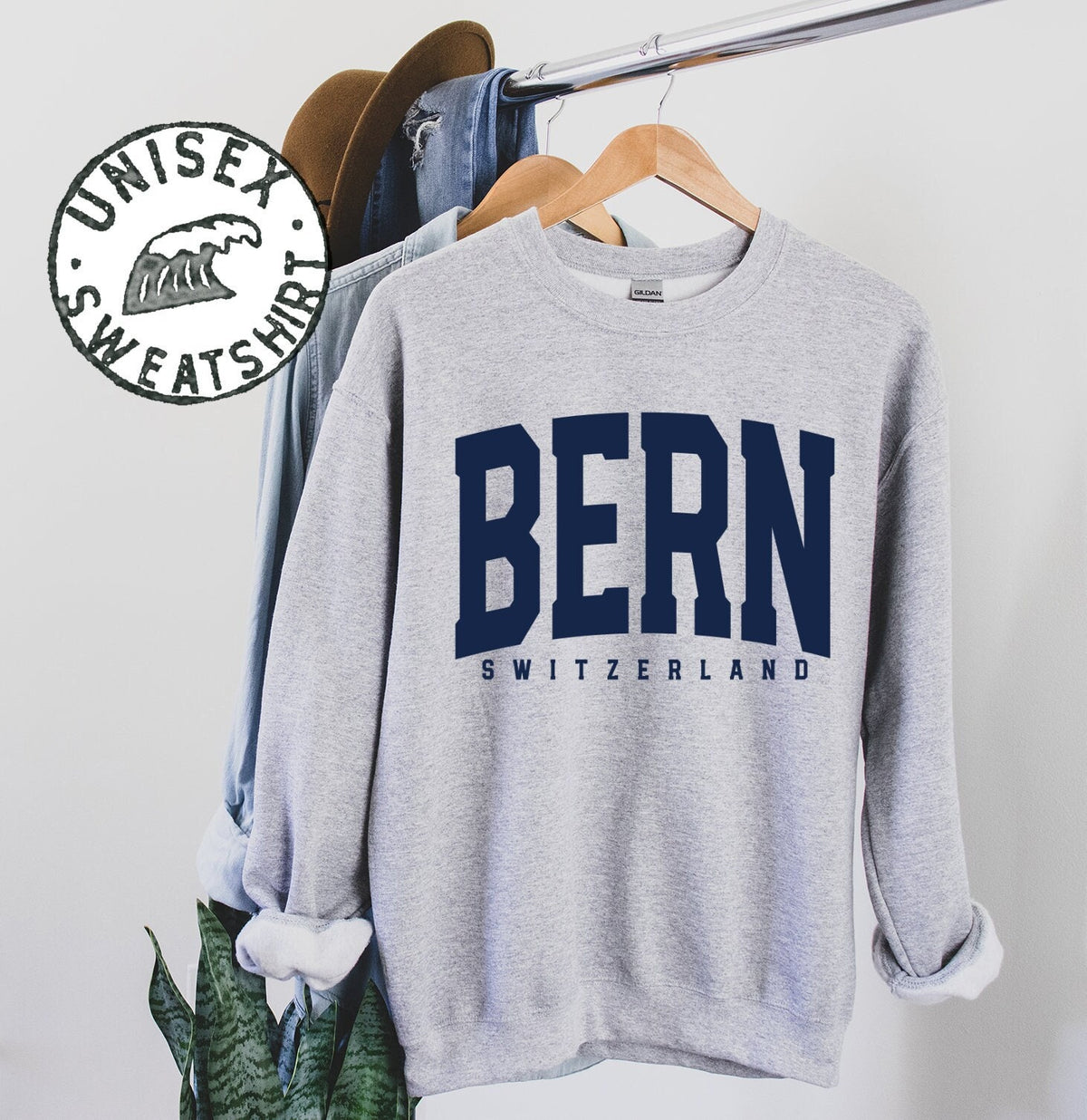 Bern Switzerland Sweatshirt Gifts Funny Sweater Shirt Jumper Men Women Him Her Sweatshirt – Warm & Stylish · High-Quality Print