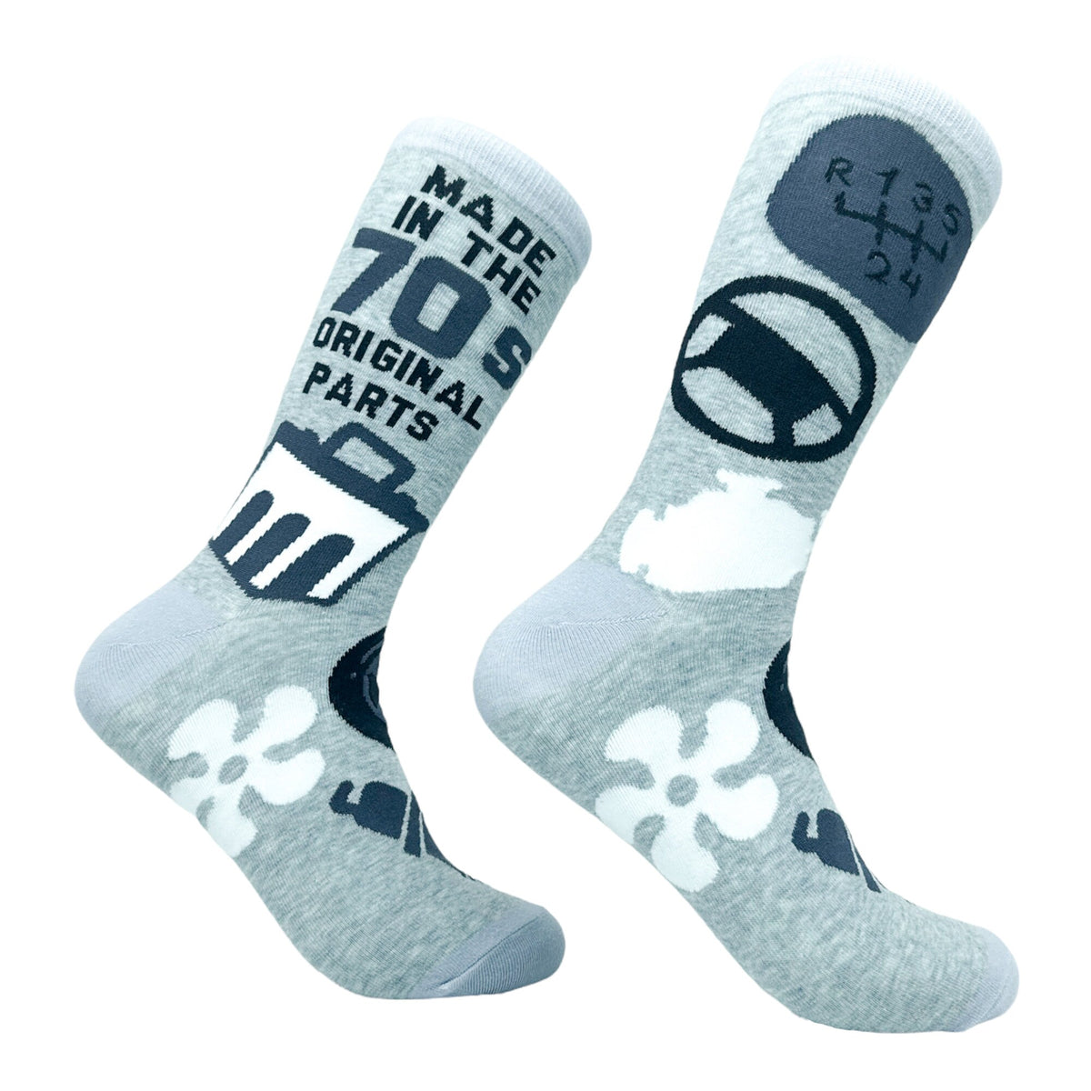 Made In The 7039s Original Parts Car Guy Socks Mechanic Funny Dad Socks Tools Socks Mechanic Socks Dad Gifts Under 20 197039s Baby Graphic Tee – Feel-Good Design · Great Gift For Fans