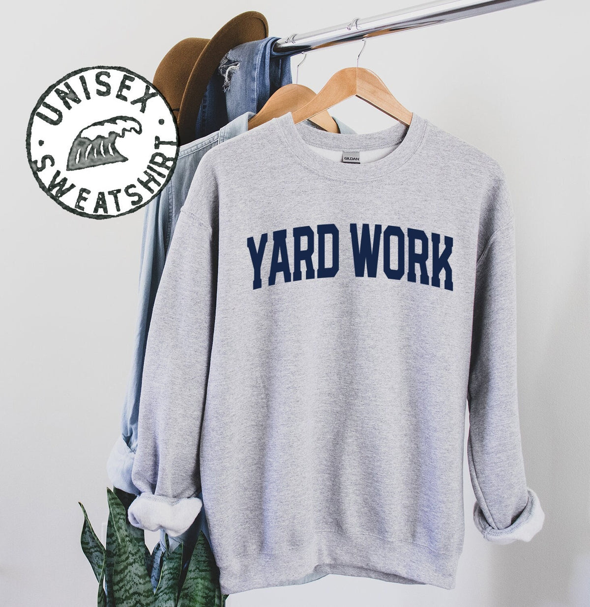 Yard Work Sweatshirt Gifts Funny Sweater Shirt Jumper Men Women Him Her Sweatshirt – Everyday Comfort · Top Pick For Any Outfit