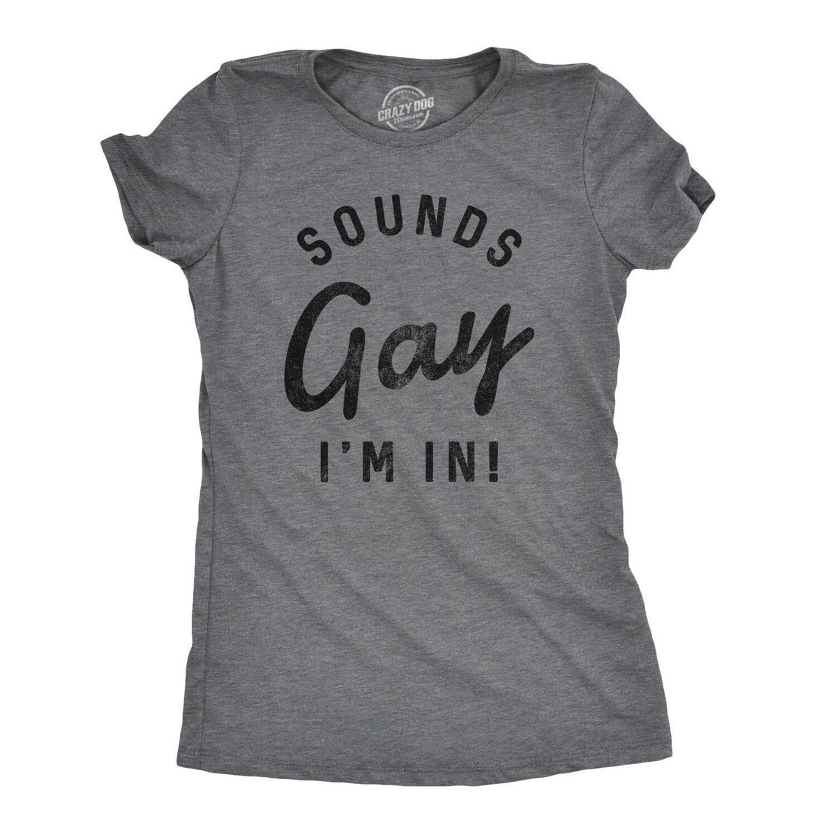 Sounds Gay I39m In LBGT Pride Pride Month Lesbian Shirts Pride Gay Shirts Sarcastic Shirts Women Funny Womens Shirt Graphic Tee – Easygoing Wear · Perfect For Daily Wear