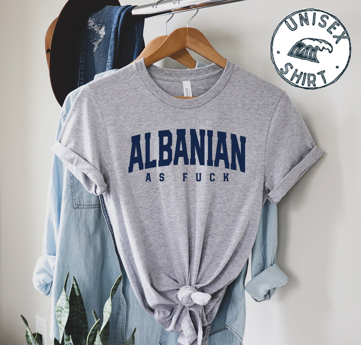 Albanian As Fuck Albania Pride Shirt Gifts Funny Tee Tshirt Men Women Him Her Graphic Tee – Fan Favorite · Great Gift For Fans