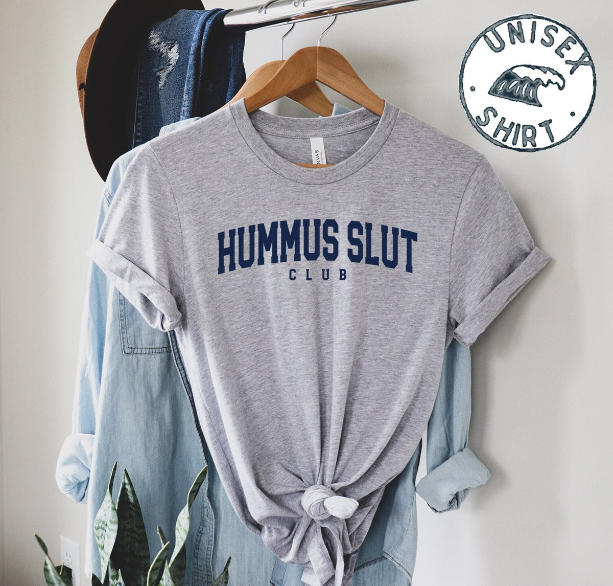 Hummus Slut Club Addict Lover Shirt Gifts Funny Tee Tshirt Men Women Him Her Graphic Tee – Easygoing Wear · Trending Graphic Apparel