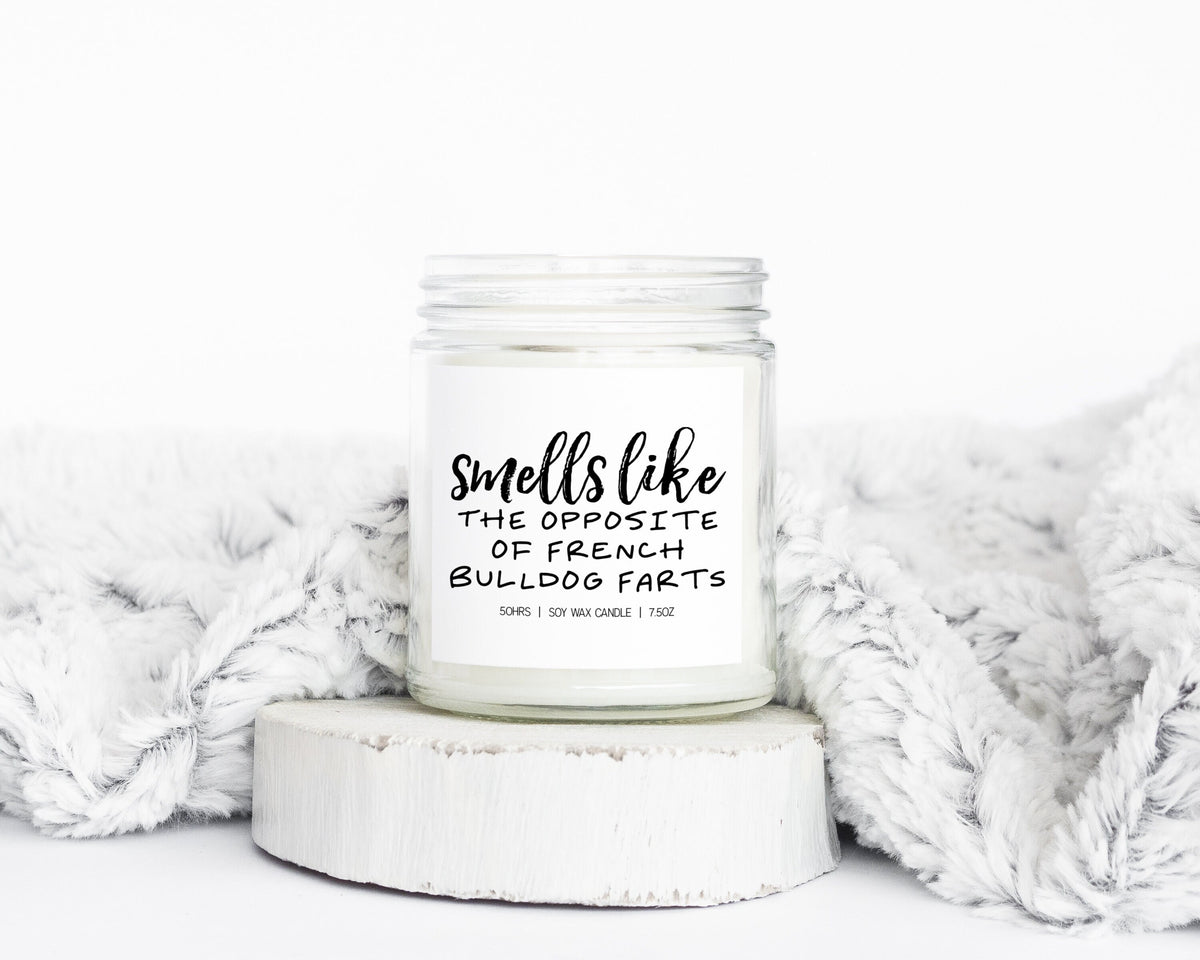 French Bulldog Mom Mothers Day Gifts Funny Candle Housewarming Soy Wax Scented Decor Graphic Tee – Feel-Good Design · Perfect For Daily Wear