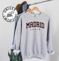 Madrid Spain Vacation Moving Sweatshirt Gifts Funny Sweater Shirt Jumper Men Women Him Her Sweatshirt – Easygoing Wear · Top Pick For Any Outfit