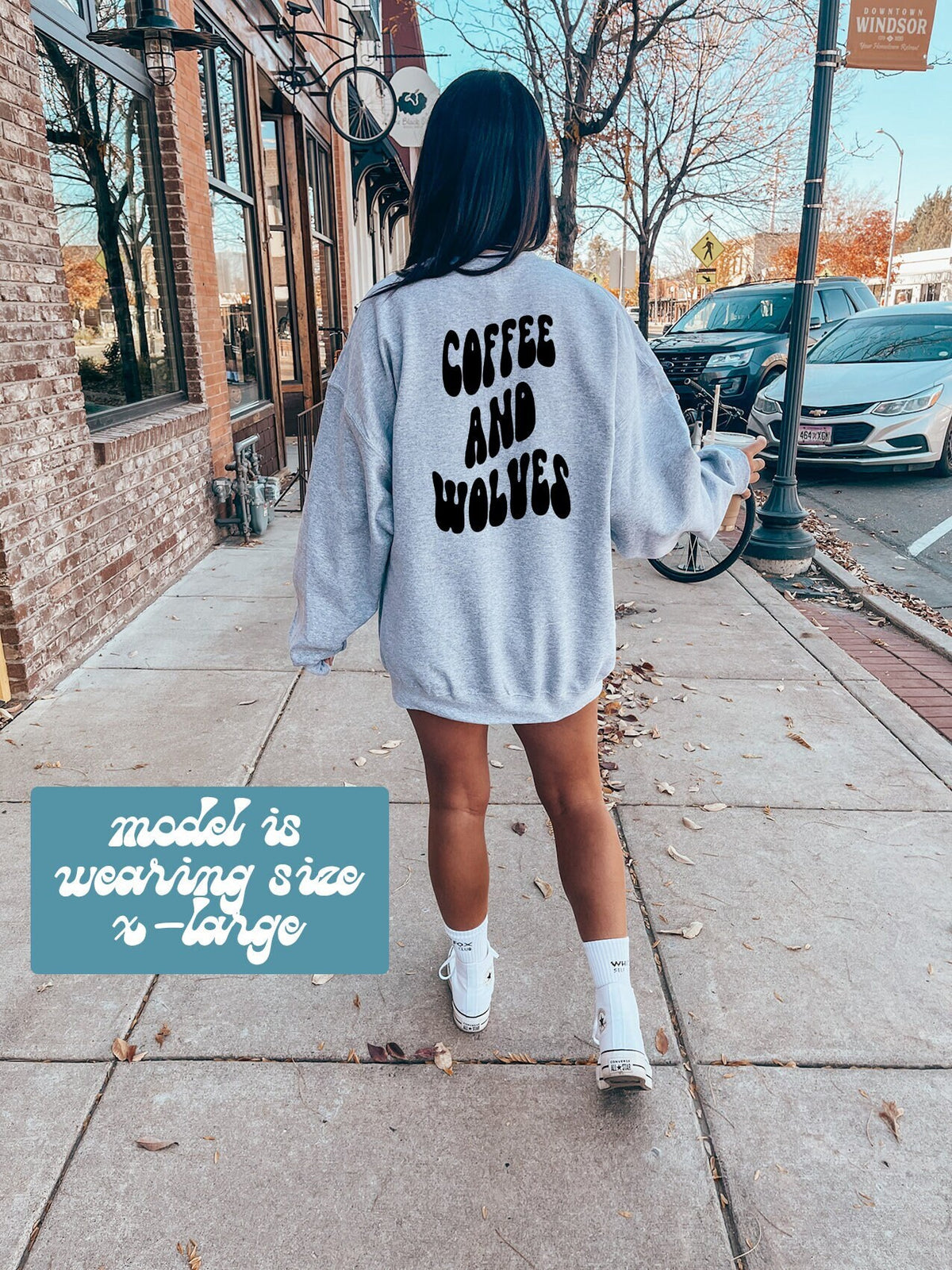 Wolf Wolves Lover Owner 70s Mom 1970s Dad BACK PRINT Sweatshirt Gifts Funny Sweater Shirt Jumper Men Women Him Her Sweatshirt – Bold Style · Top Pick For Any Outfit