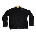 Tommy Hilfiger Full Zip Cotton Wool Knit Jumper Vintage Designer Sweater Black Graphic Tee – Bold Style · Perfect For Daily Wear