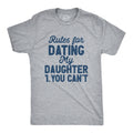 Rules For Dating My Daughter You Cant Dad Daughter Shirt Funny Mens Tshirt Tshirt for Dads Fathers Day Gift Dad of Daughters Shirt Graphic Tee – Fan Favorite · Trending Graphic Apparel